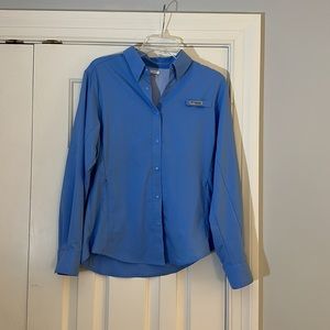 Columbia PFG Blue Women’s Top